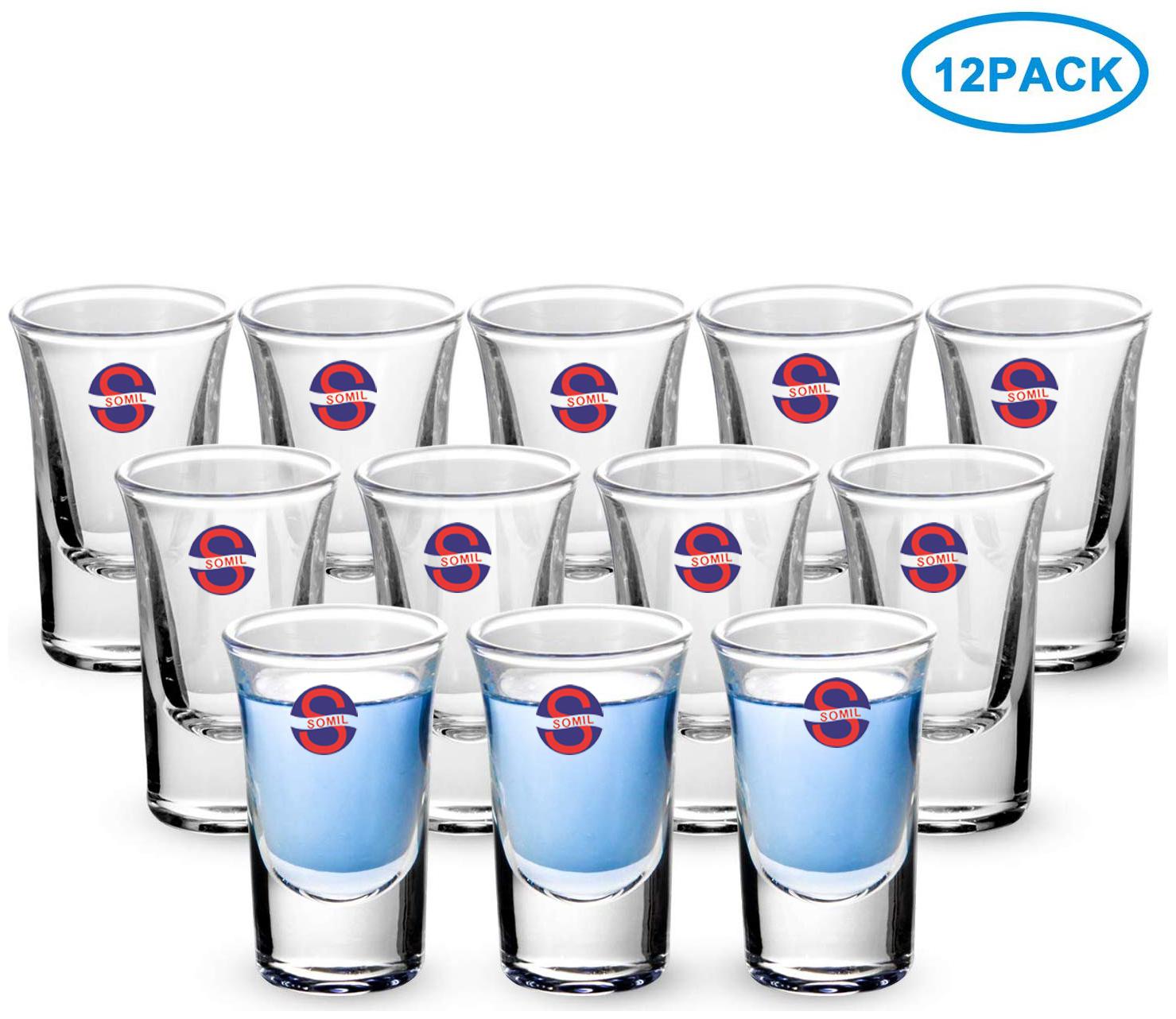 

Somil Transparent Stylish Multi Purpose Glass Clear Beverage Tumbler Set Of 12