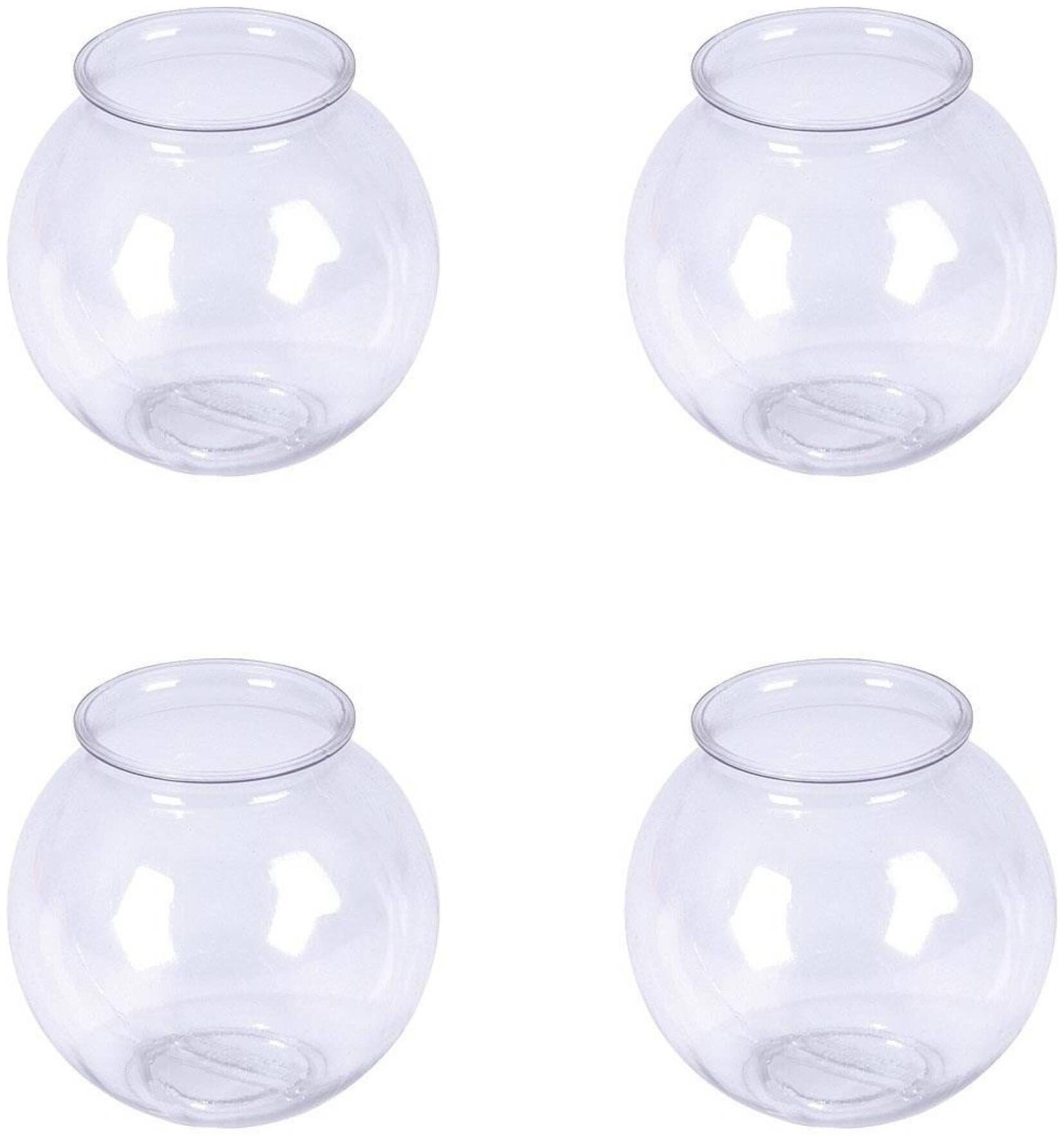 

Somil Transparent Round Glass Fish Pot