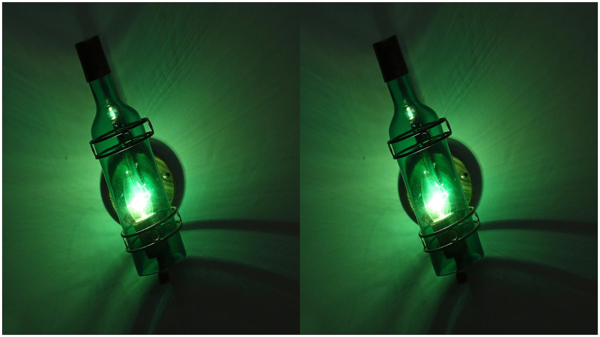 

Somil Vintage Stylish Glass Bar Bottle Wall Lamps