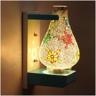 Somil Wall Lamps With Designer Wood Fitting (Set Of 1)