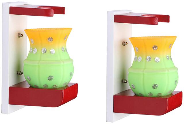 Somil Wall Lamps With Designer Wood Fitting