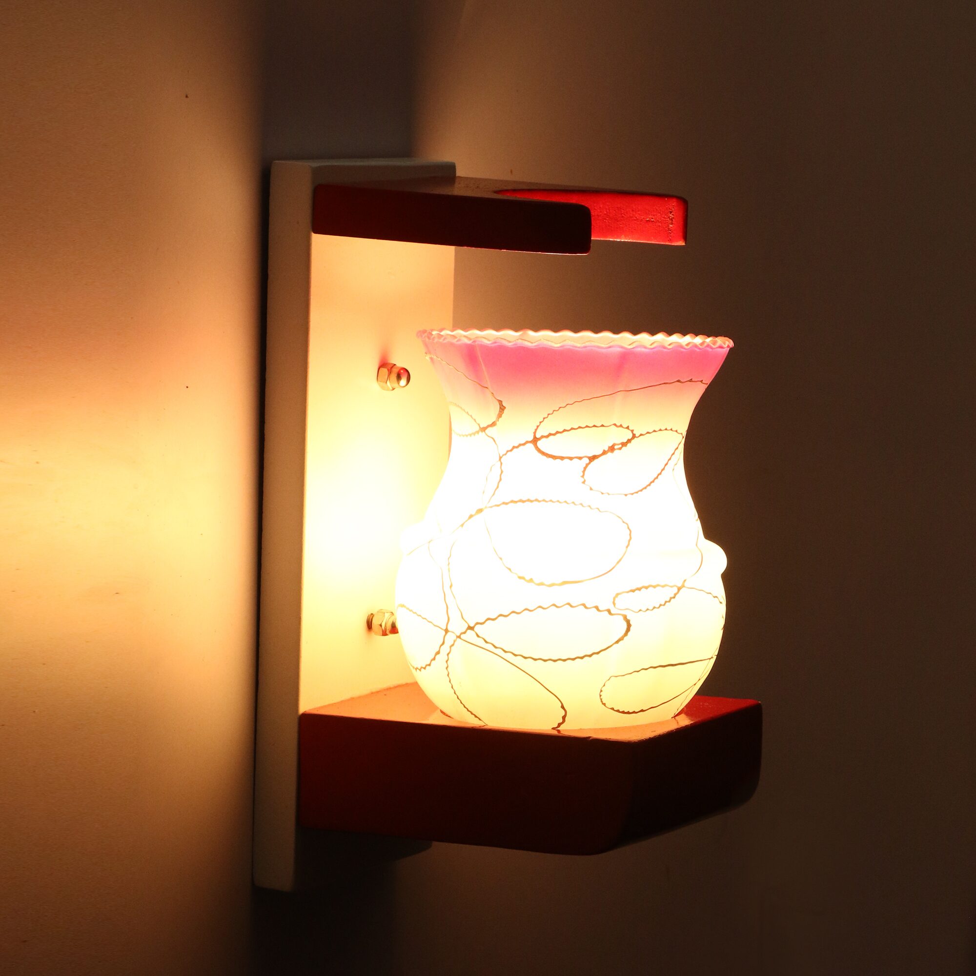 

Somil Wall Lamps With Designer Wood Fitting (Set Of 1)