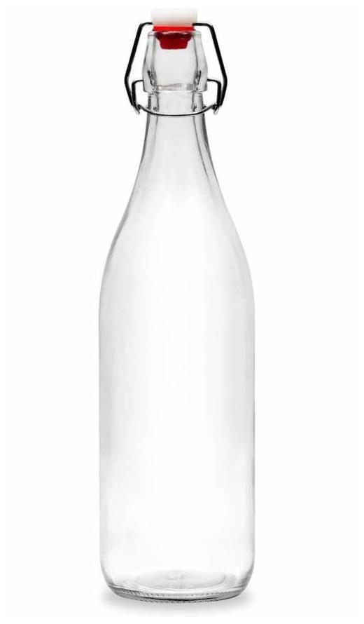 

Somil Glass Transparent Water Bottle ( 1000 ml Set of 1 )