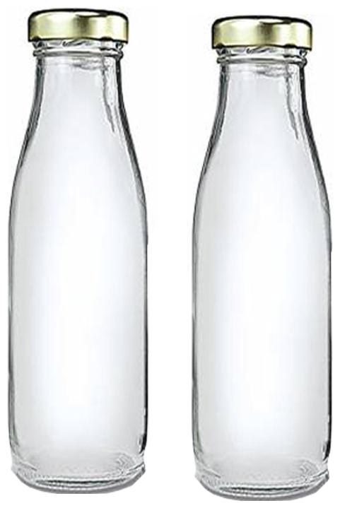 

Somil Glass Transparent Water Bottle ( 300 ml Set of 2 )