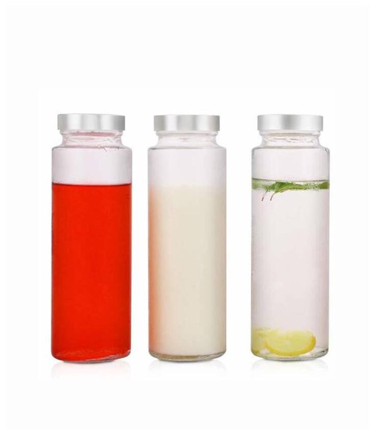 

Somil Glass Transparent Water Bottle ( 500 ml Set of 3 )