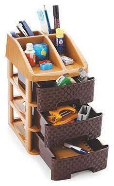 Buy Sonickarts 3 Layers Mini Desktop Drawer Storage Box Sundries