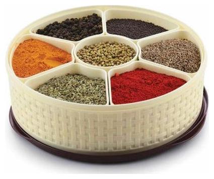 

SONICKARTS Plastic Spice Box Container Assorted color