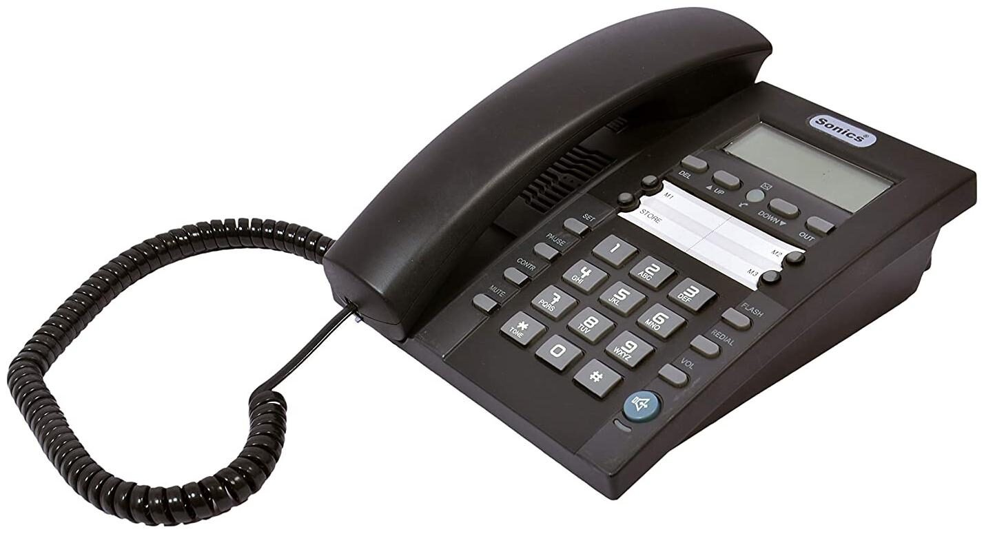 

Sonics Caller ID Corded Landline Phone