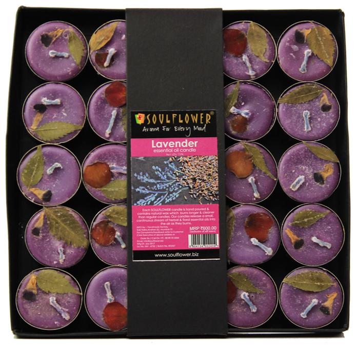 

Soulflower Paraffin wax Multi Candle