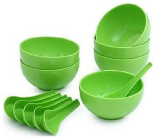 Soup Bowl Set of 12 (6 Spoon & 6 Bowl)