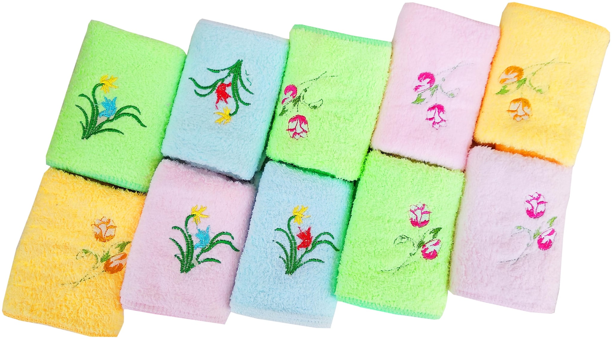 

SPACE FLY 300 GSM Microfiber Face Towel ( 10 Pieces Multi )
