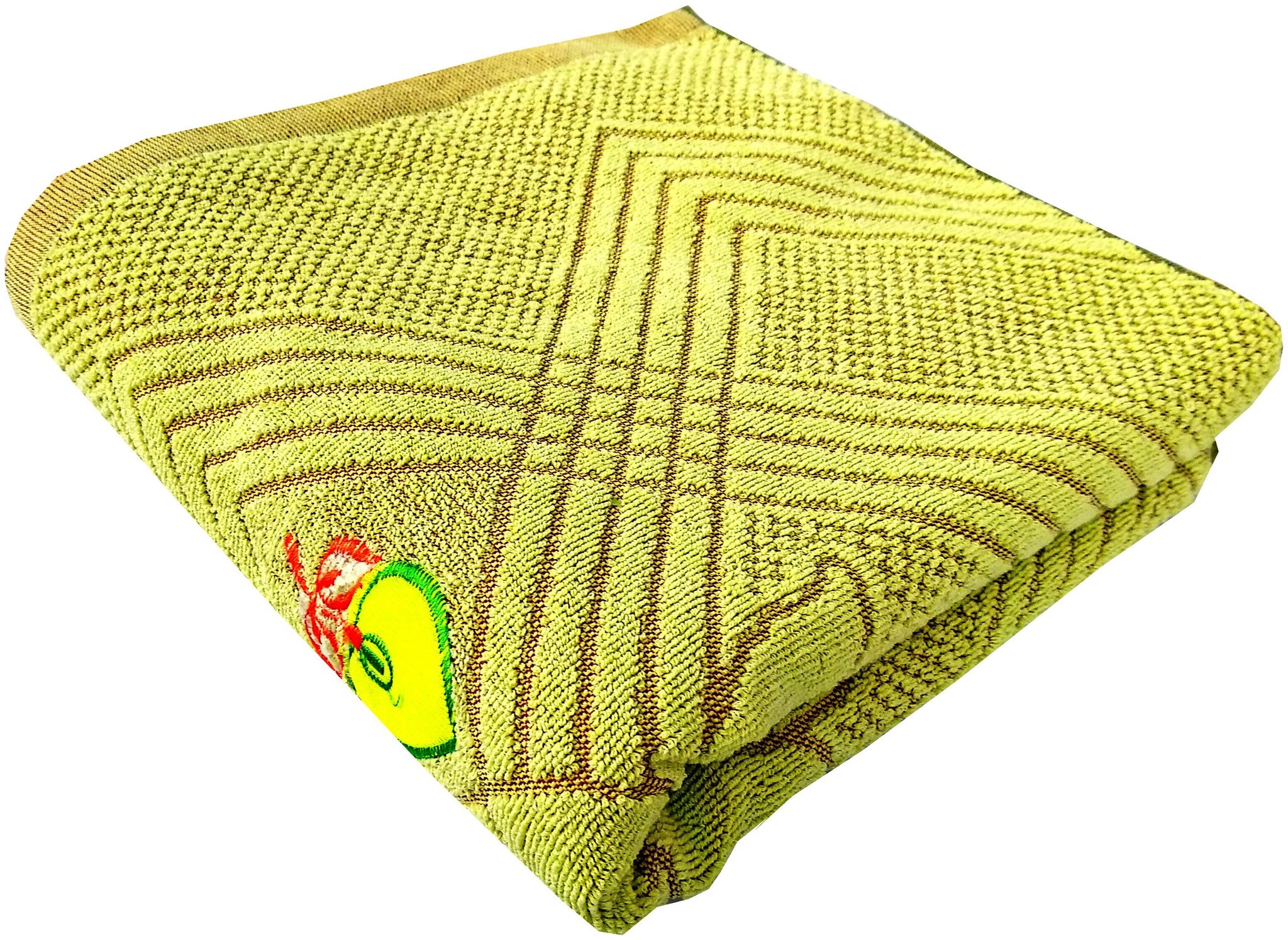 

SPACE FLY 350 GSM Cotton Bath Towel ( 1 Piece Green )