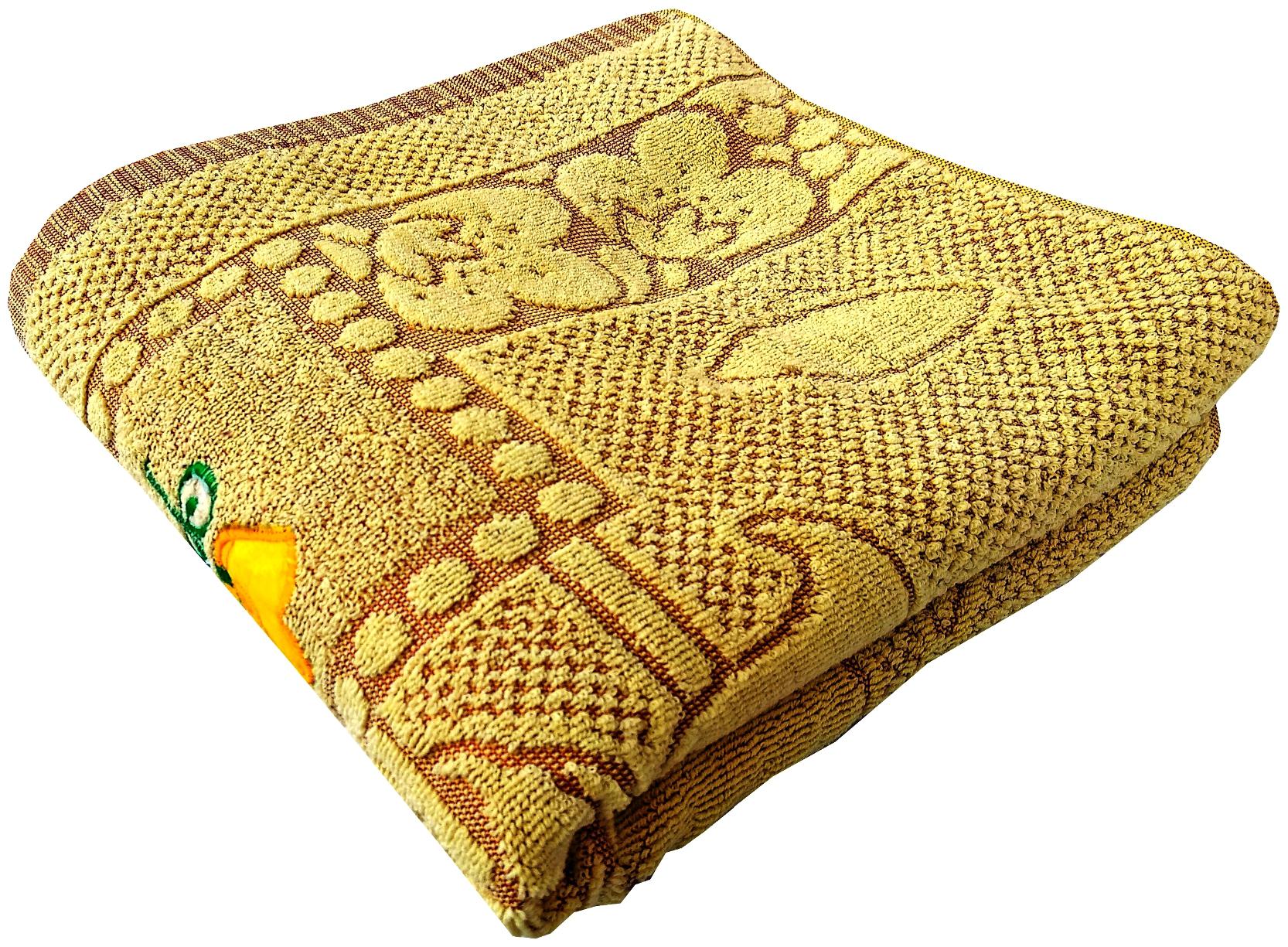 

SPACE FLY 350 GSM Cotton Bath Towel ( 1 Piece Brown )