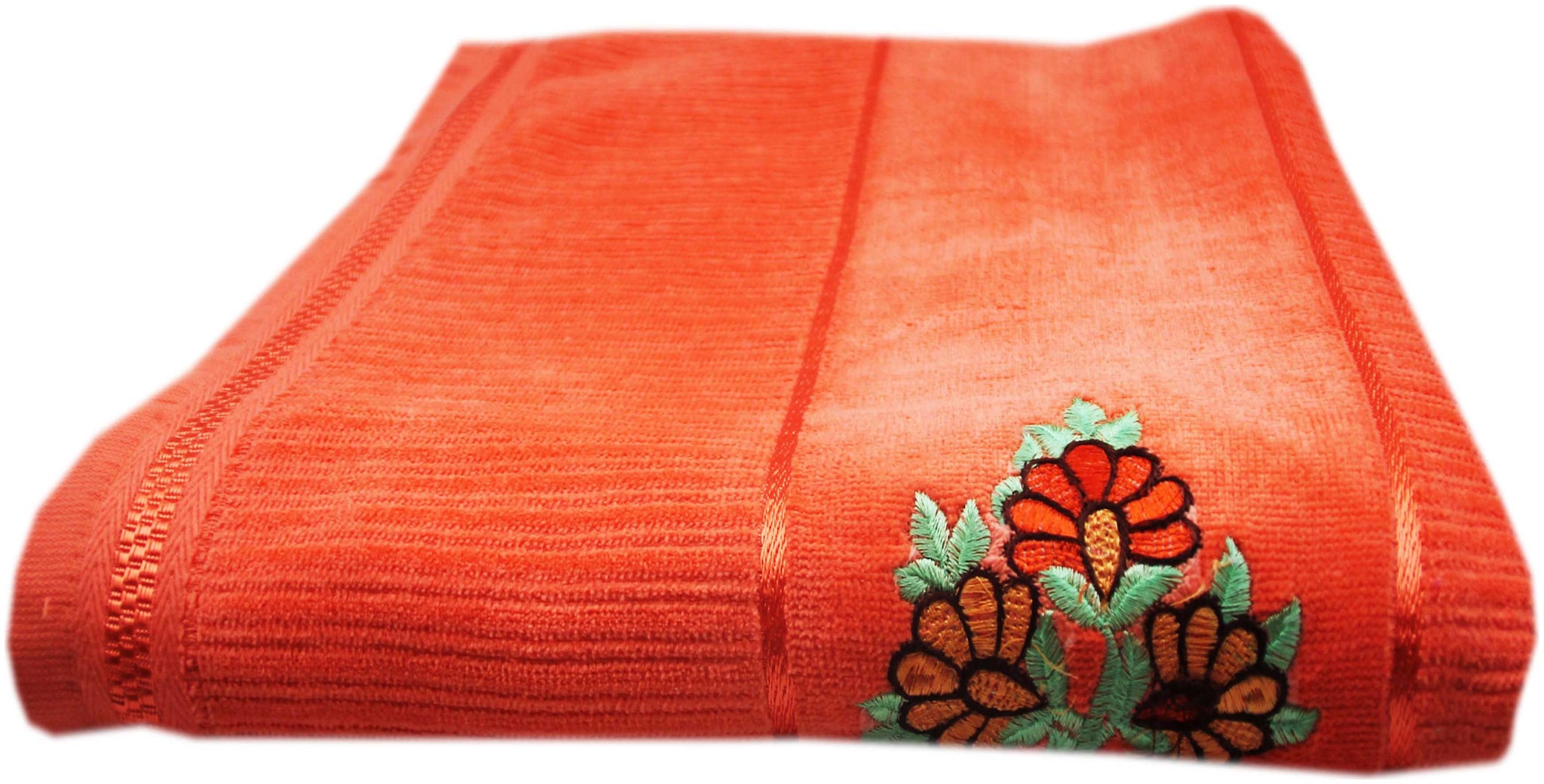 

SPACE FLY 450 GSM Cotton Bath Towel ( 1 Piece Peach )