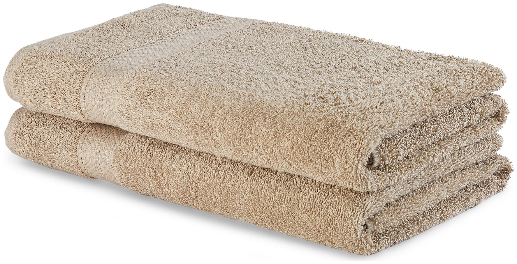 

Spaces 480 GSM GSM Cotton Bath Towel ( 2 Pieces Beige )