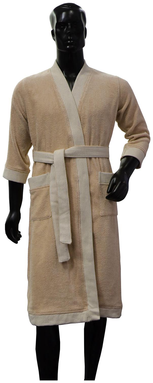 

Spaces 450 GSM Cotton Bathrobe ( 1 piece Red White )