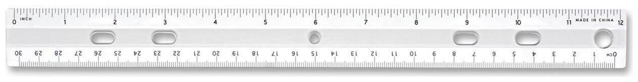 

Sparco 12-inch Standard Metric Ruler