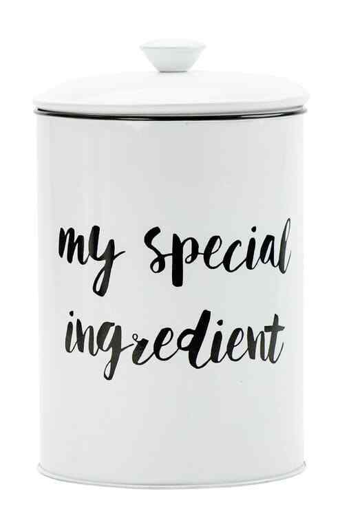 

Special Ingredient Metal Canister with Lid