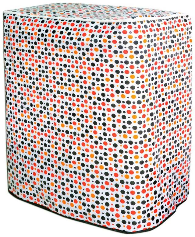 Speed Decor Washing Machine Cover  (Multicolor)