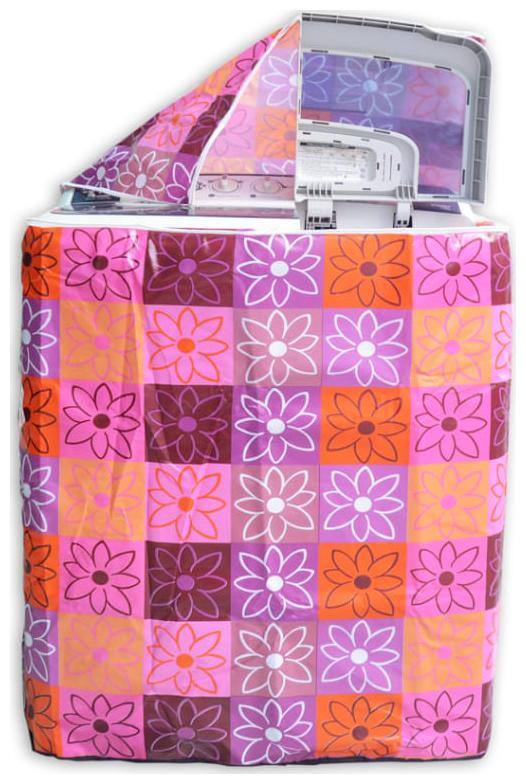 Speed Decor Washing Machine Cover  (Multicolor)