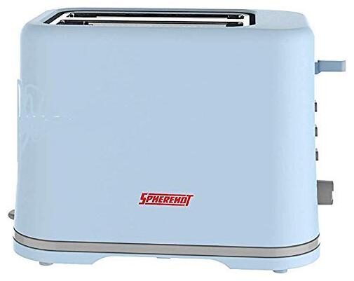 

Spherehot PT 02 2 Slices Pop-Up Toaster - Blue