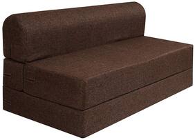 Springtek Single Size Sofa Cum Bed Brown