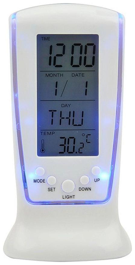

4S Plastic Digital Alarm clock ( Set of 1 )