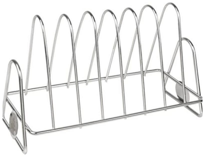 

SM Plate Stand Rack Holder (Silver)