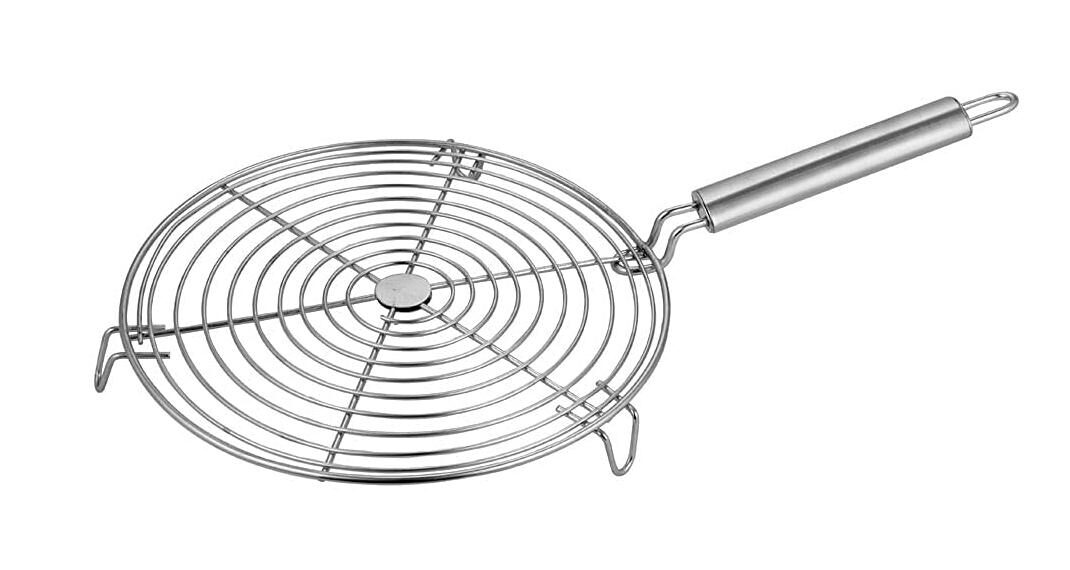 Buy Srmaji Round Roasting Net Stainless Steel Wire Roaster With Handle