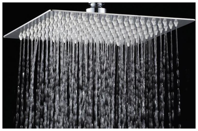 

LOGGER - 10 inch X 10 inch ULa Slim Square Shower Head only