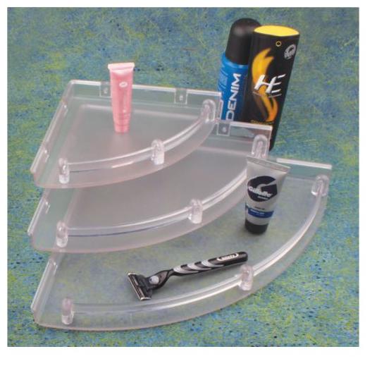 

LOGGER - Acrylic Corner Set of 3 pcs (Size - 6X6 8X8 10X10 inch)