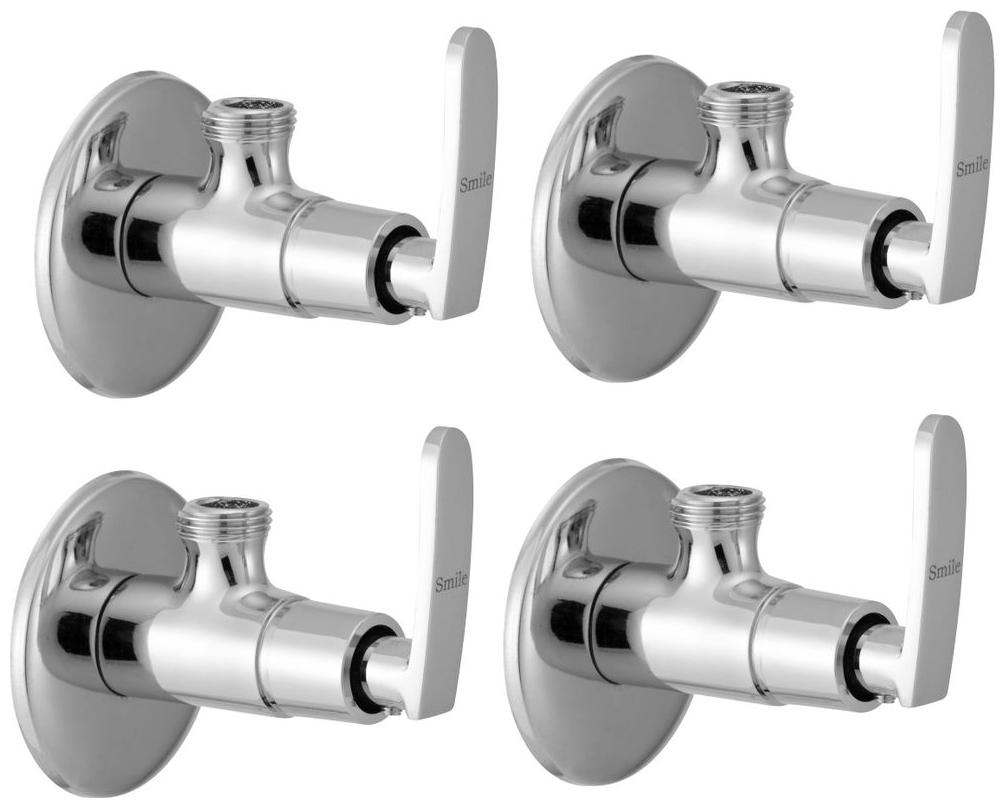 

LOGGER - Angle Valve With Flange Set of 4 pcs (Type - Wave Material - Brass)