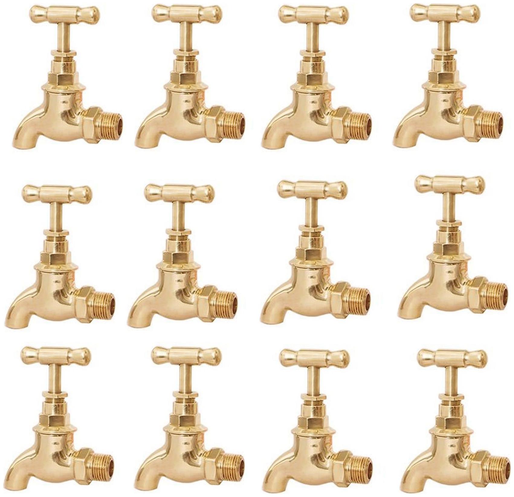 

LOGGER - Bucket Filler Tap Set of 12 pcs (Material - Brass)