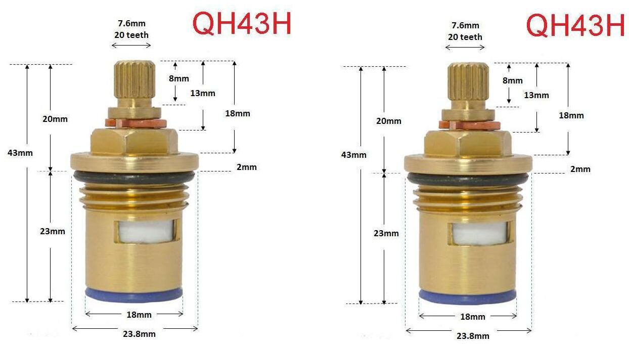 

LOGGER - Internal Tap Disc Fitting Set of 2 pcs (Material Brass Size 1 27 cm (1 2 inch)