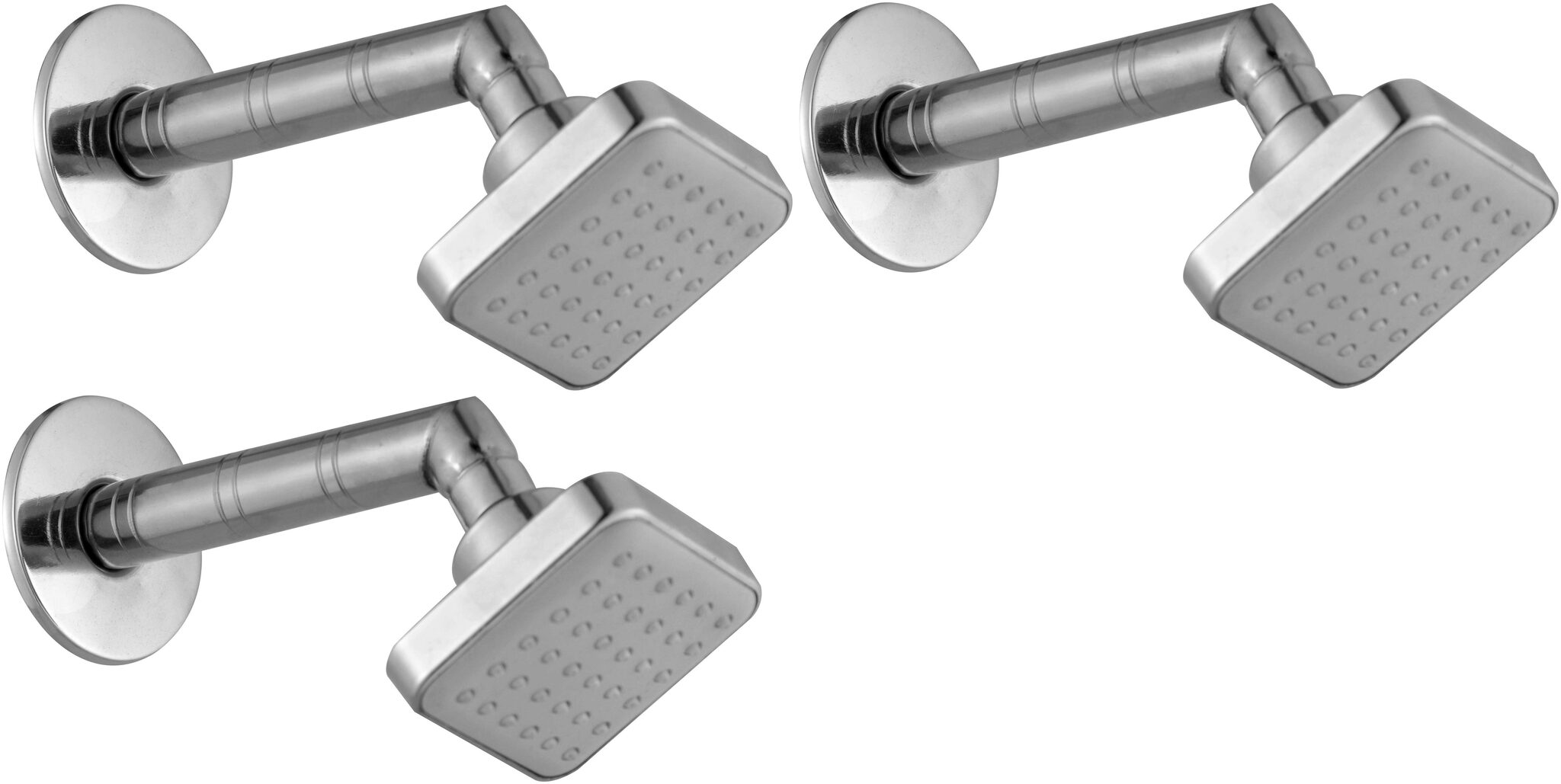 

LOGGER-Shower with Arm and Flange Set of 3 pcs (Model - S01)