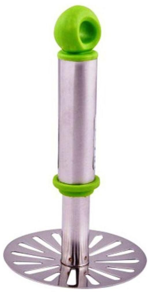 

STAIN LESS STEEL PAV BHAJI MASHER PACK OF 01