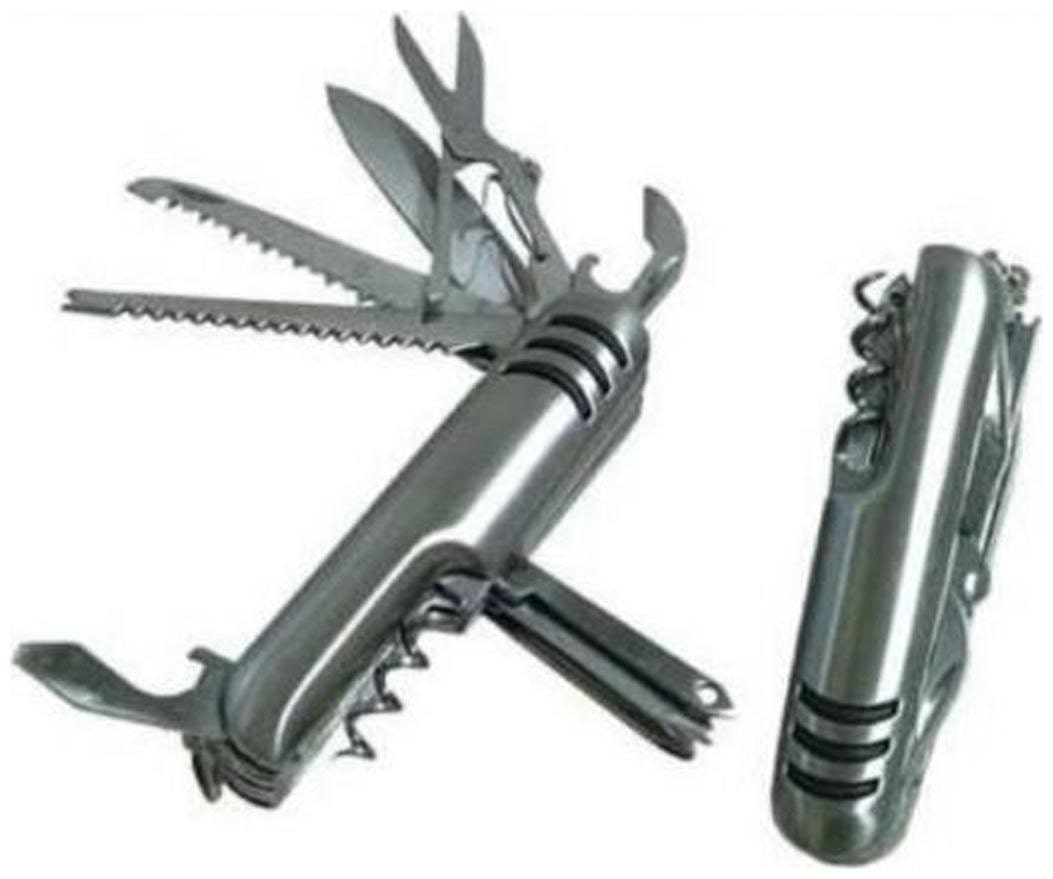 Stainless Steel Swiss Knife 11 Function by Indu Stationary Mart
