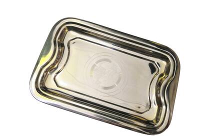 Stainless Steel Serving Tray (Small Size) for serving water and dishes