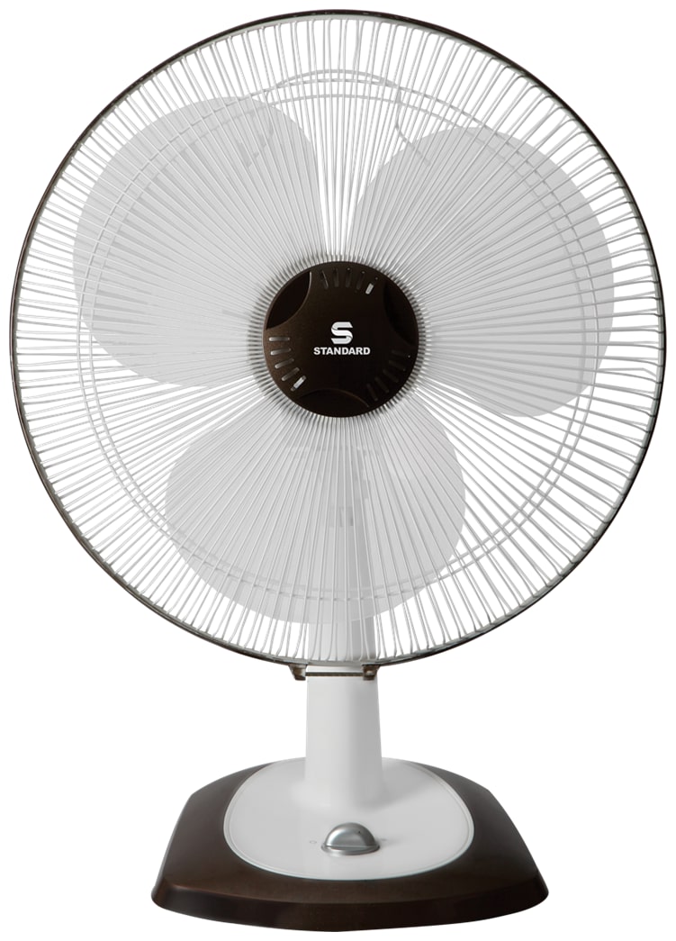 

Standard Alfa Table 400 mm Decorative Ceiling Fan ( Pearl brown Pack of 1 )