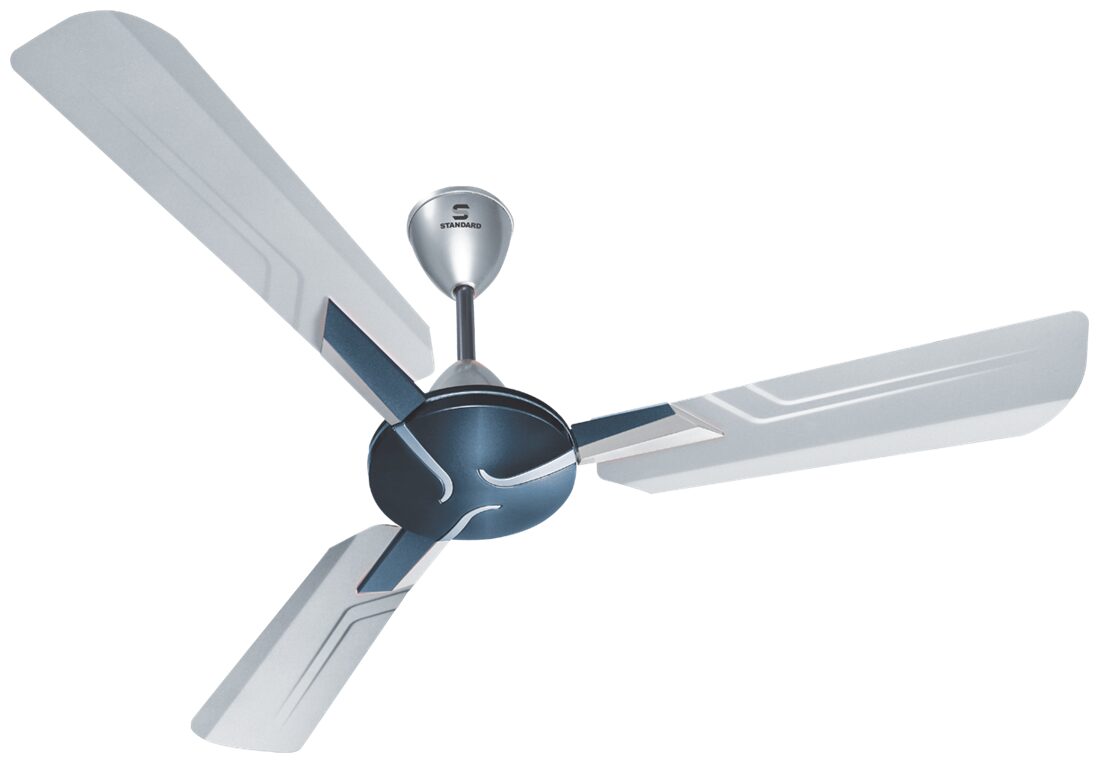 

Standard Glister 3 Blades 1200 mm Ceiling Fan (Aqua Sapphire)