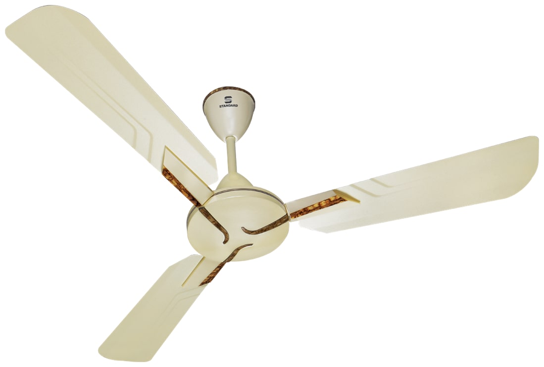 

Standard Glister 1200 mm Decorative Ceiling Fan ( Pearl ivory Pack of 1 )