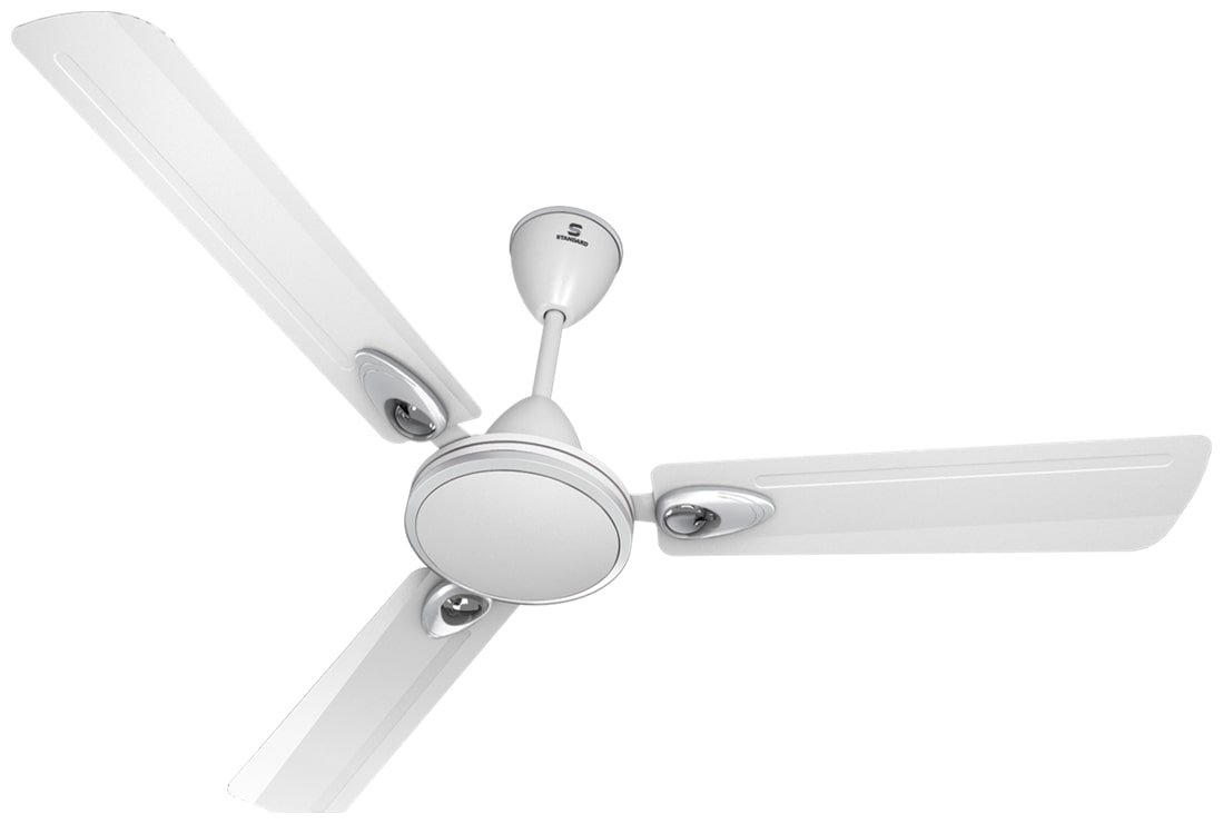 

Standard Rover 1200 mm Decorative Ceiling Fan ( Pearl white Pack of 1 )