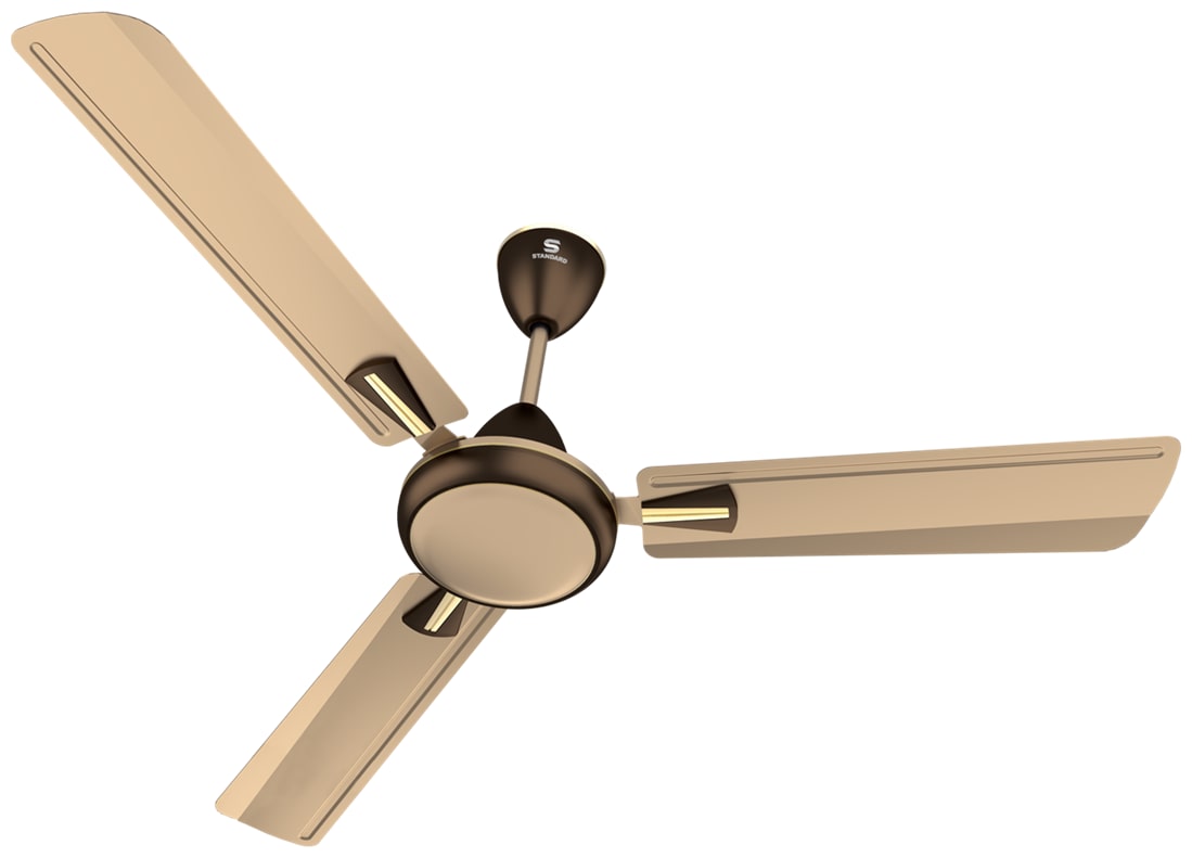 

Standard Stellar 600 mm Decorative Ceiling Fan ( Pearl brown bronze dt Pack of 1 )