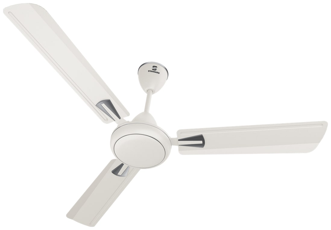 

Standard Stellar 1400 mm Decorative Ceiling Fan ( Pearl white Pack of 1 )