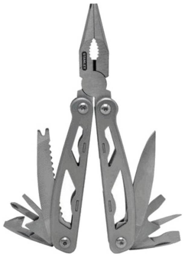 Stanley 1-84-519 Multi Utility Plier (12 Tools;Silver)