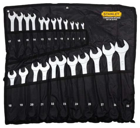 

Stanley 70-965E Combination Spanner Set (23-pcs)