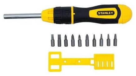 

Stanley STHT68010-8 Ratcheting Screwdriver with 10 Bits
