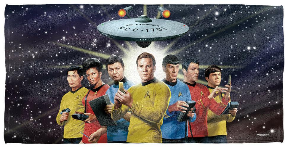 

Star Trek Original Crew Licensed Beach Towel 60in by 30in