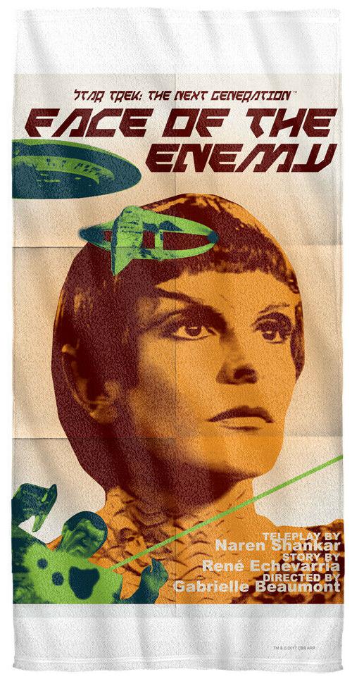 

Star Trek TNG Season 6 Episode 14 Licensed Beach Towel 60in by 30in