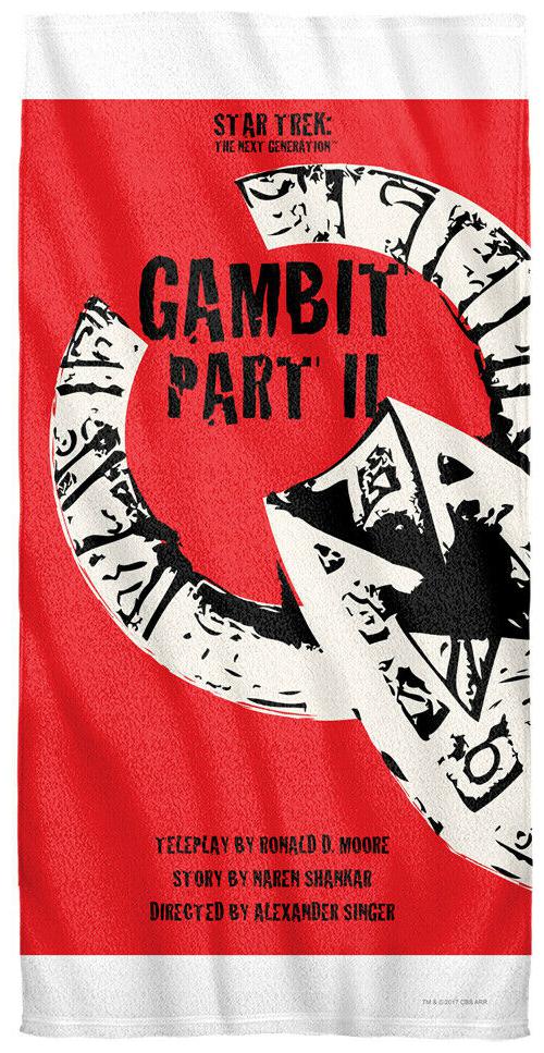 

Star Trek TNG Season 7 Episode 5 Licensed Beach Towel 60in by 30in